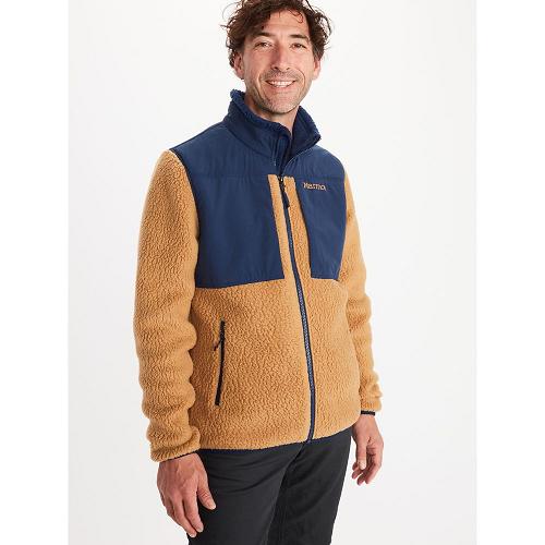 Marmot Wiley Jackets - Mens Fleece Yellow CA496257 Canada